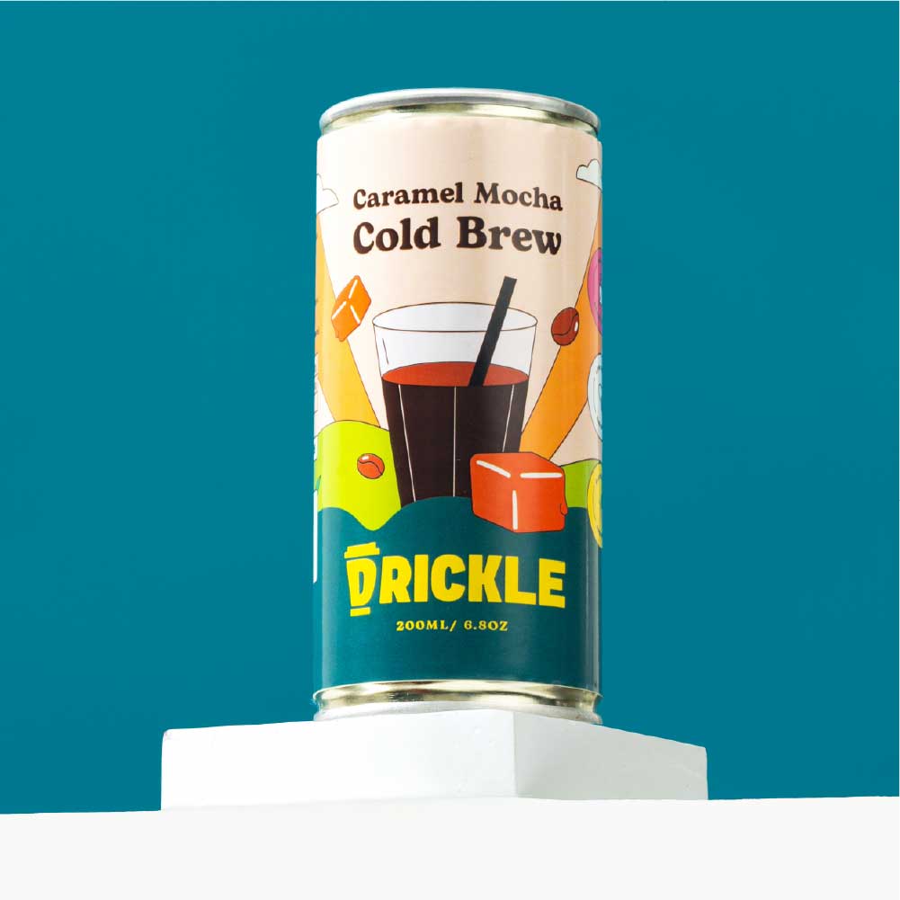 Caramel Mocha Cold Brew Coffee (Pack of 6)