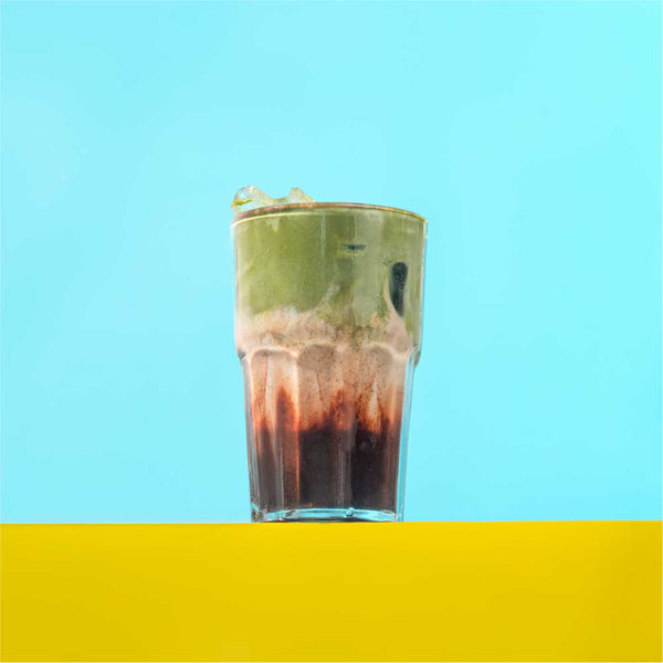 Dirty Kyoto Matcha (with coffee)