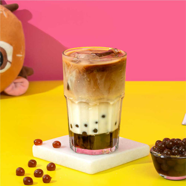 Iced Latte Chocolate Boba