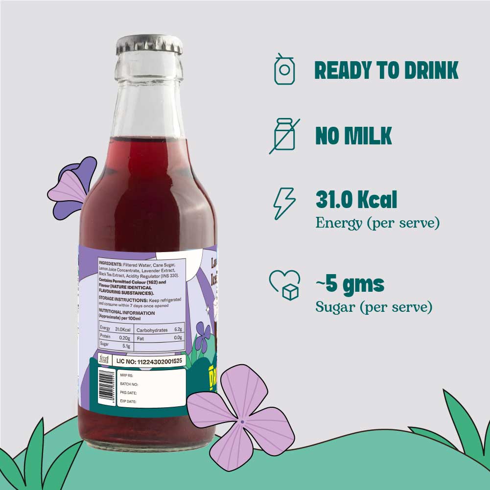 Lavender Iced Tea (Pack of 6)