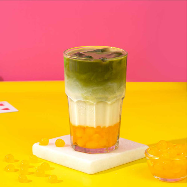 Mango Tango Matcha Boba