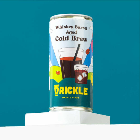 Whiskey Barrel Aged Cold Brew Coffee (Pack of 6)